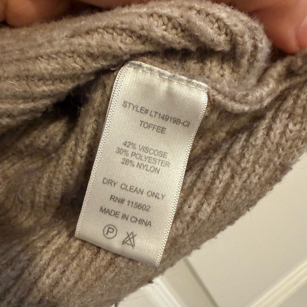 Cozy Tan Sweater - Picture 5 of 5